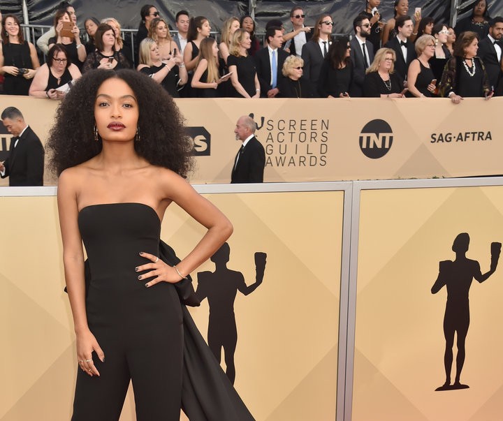 LOS ANGELES, CA - JANUARY 21:  Actor Yara Shahidi attends the 24th Annual Screen Actors Guild Awards at The Shrine Auditorium on January 21, 2018 in Los Angeles, California.  (Photo by Jeff Kravitz/FilmMagic)