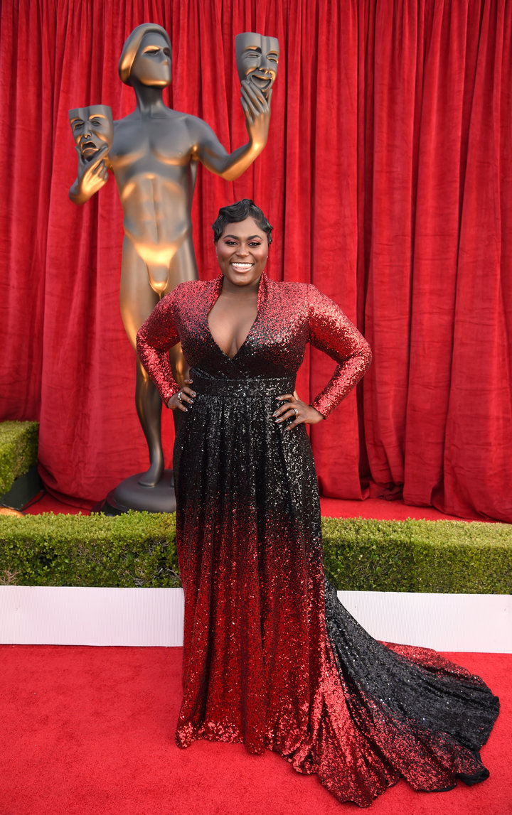 LOS ANGELES, CA - JANUARY 21:  Actor Danielle Brooks attends the 24th Annual Screen Actors Guild Awards at The Shrine Auditorium on January 21, 2018 in Los Angeles, California. 27522_009  (Photo by Dimitrios Kambouris/Getty Images for Turner Image)